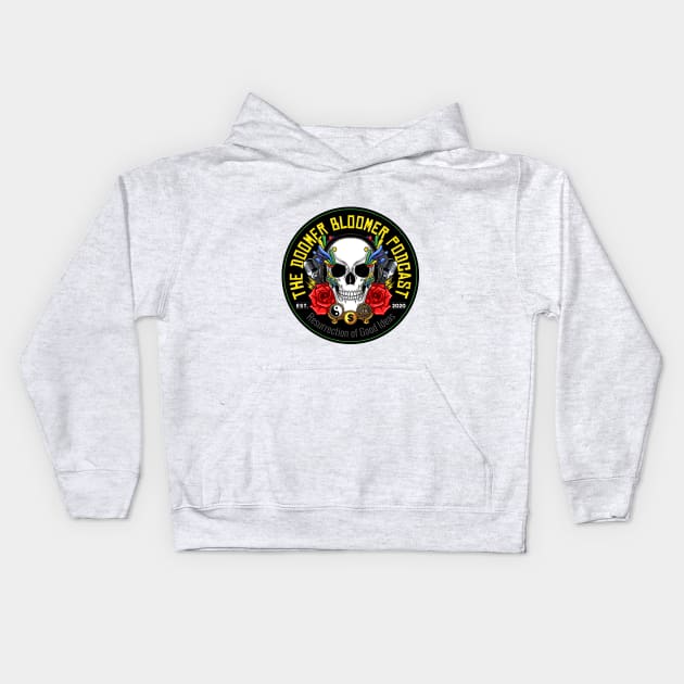 The Sophisticated Doomer Bloomer Kids Hoodie by The Doomer Bloomer Podcast